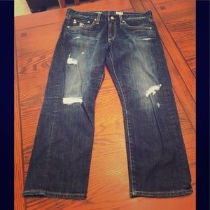 AG Distressed Jeans